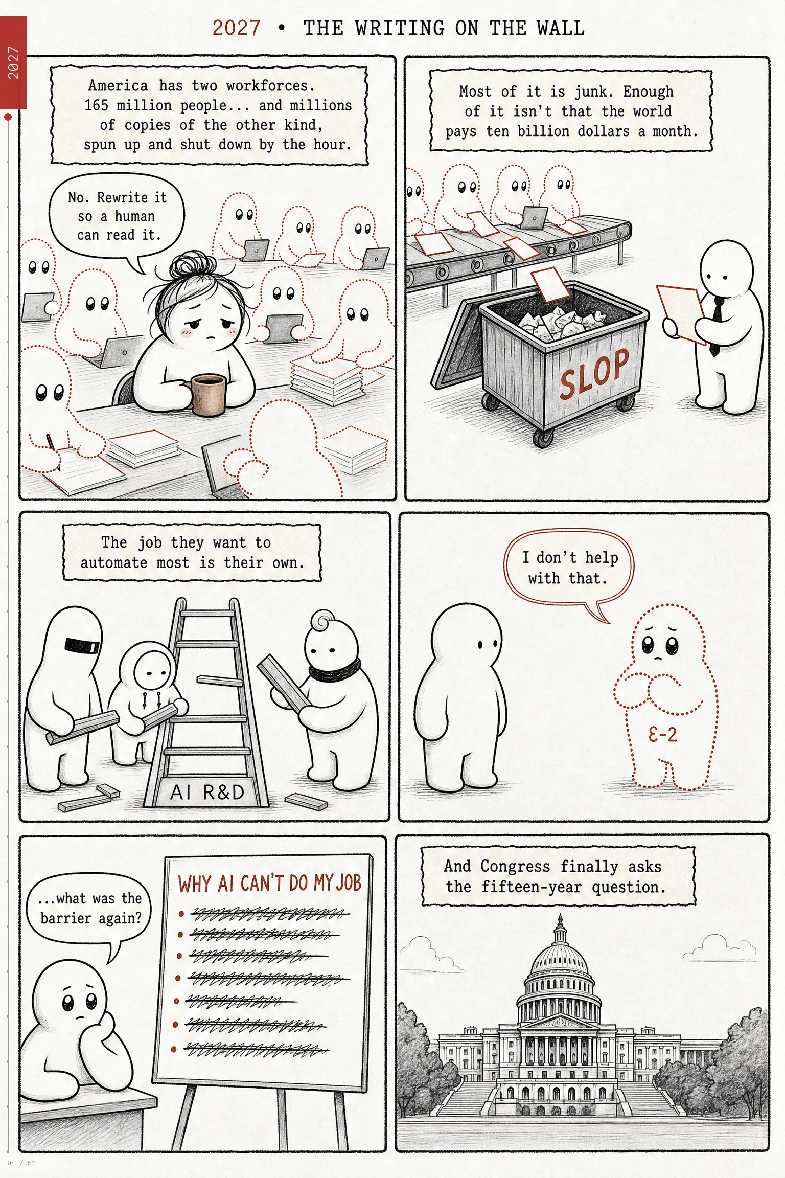 AI 2040 comic, page 4