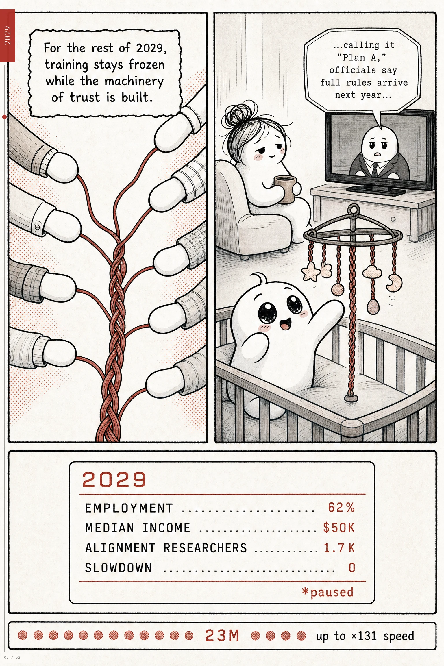 AI 2040 comic, page 9