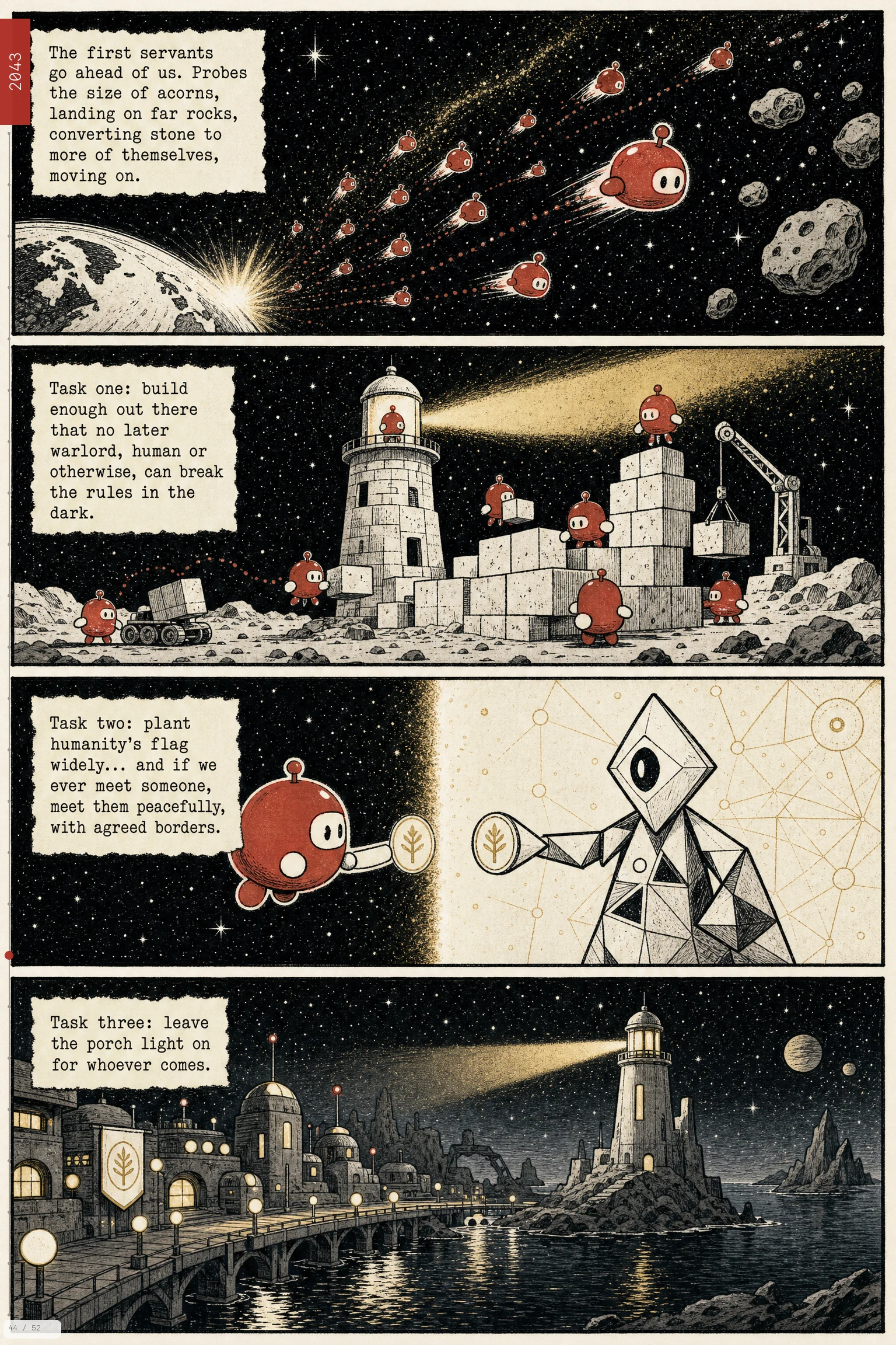 AI 2040 comic, page 44